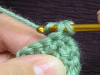 引き抜き編み２