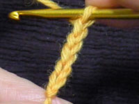 くさり編みのわ１